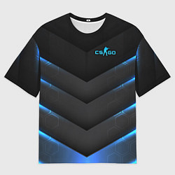 Футболка оверсайз мужская Counter-Strike, цвет: 3D-принт