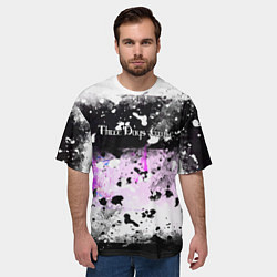 Футболка оверсайз мужская THREE DAYS GRACE, цвет: 3D-принт — фото 2