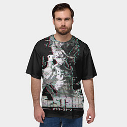 Футболка оверсайз мужская Доктор Стоун, цвет: 3D-принт — фото 2