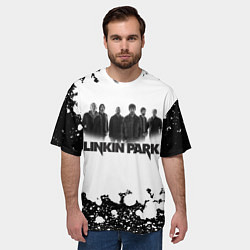 Футболка оверсайз мужская LINKIN PARKспина, цвет: 3D-принт — фото 2