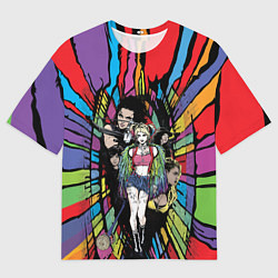 Футболка оверсайз мужская Хищные птицы, цвет: 3D-принт