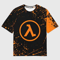 Футболка оверсайз мужская HALF-LIFE, цвет: 3D-принт