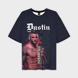 Мужская футболка оверсайз Dustin Poirier