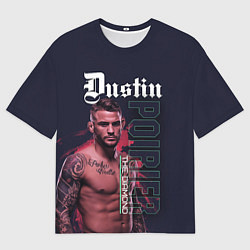 Мужская футболка оверсайз Dustin Poirier