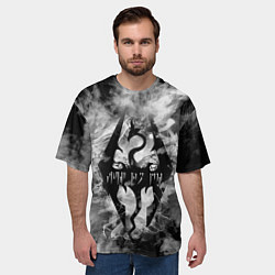 Футболка оверсайз мужская THE ELDER SCROLLS, цвет: 3D-принт — фото 2