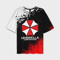 Мужская футболка оверсайз RESIDENT EVIL UMBRELLA