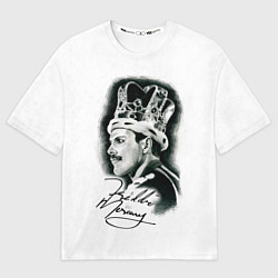 Футболка оверсайз мужская Queen, цвет: 3D-принт