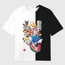 Мужская футболка оверсайз СОНИК