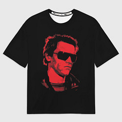 Футболка оверсайз мужская The Terminator 1984, цвет: 3D-принт