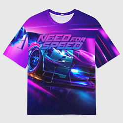Мужская футболка оверсайз Need for Speed