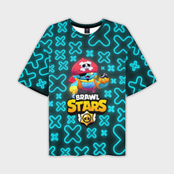 Мужская футболка оверсайз Brawl Stars Pirate Gene