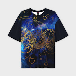 Мужская футболка оверсайз Space Geometry