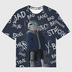 Футболка оверсайз мужская UNDERTALE, цвет: 3D-принт
