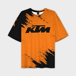 Мужская футболка оверсайз KTM