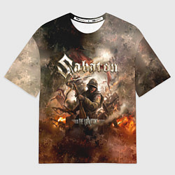 Мужская футболка оверсайз Sabaton