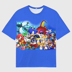 Футболка оверсайз мужская SONIC, цвет: 3D-принт