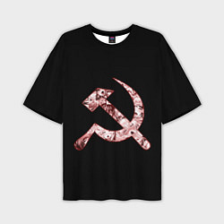 Мужская футболка оверсайз Anime USSR