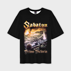 Мужская футболка оверсайз SABATON