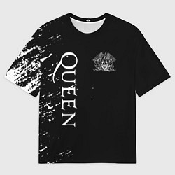 Футболка оверсайз мужская QUEEN, цвет: 3D-принт