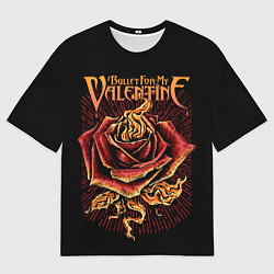 Футболка оверсайз мужская Bullet For My Valentine, цвет: 3D-принт