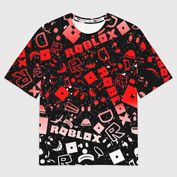 Футболка оверсайз мужская Roblox, цвет: 3D-принт