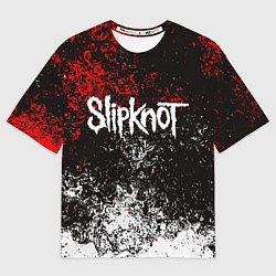 Мужская футболка оверсайз SLIPKNOT