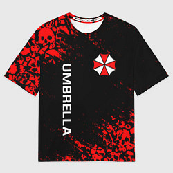Футболка оверсайз мужская UMBRELLA CORP, цвет: 3D-принт