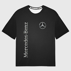 Футболка оверсайз мужская Mersedes, цвет: 3D-принт