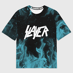 Мужская футболка оверсайз Slayer