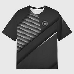 Футболка оверсайз мужская FC Borussia, цвет: 3D-принт