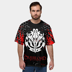 Футболка оверсайз мужская OVERLORD, цвет: 3D-принт — фото 2