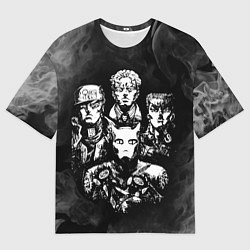 Мужская футболка оверсайз JOJOS BIZARRE ADVENTURE