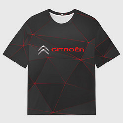 Футболка оверсайз мужская CITROЁN, цвет: 3D-принт