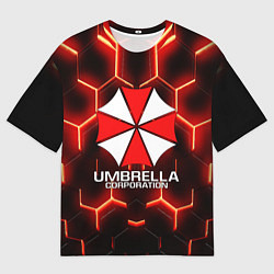 Футболка оверсайз мужская UMBRELLA CORP, цвет: 3D-принт