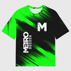 Футболка оверсайз мужская METRO EXODUS, цвет: 3D-принт