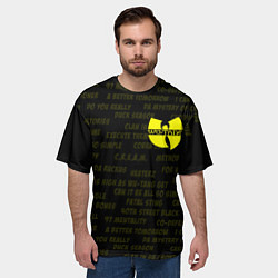 Футболка оверсайз мужская WU-TANG CLAN, цвет: 3D-принт — фото 2