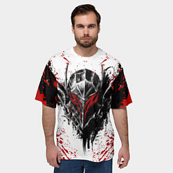 Футболка оверсайз мужская BERSERK, цвет: 3D-принт — фото 2