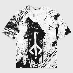 Мужская футболка оверсайз BLOODBORNE