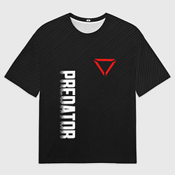 Футболка оверсайз мужская PREDATOR, цвет: 3D-принт