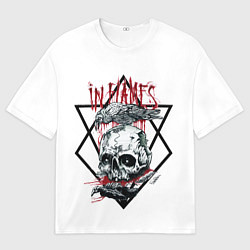Футболка оверсайз мужская In Flames, цвет: 3D-принт