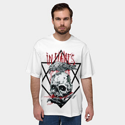 Футболка оверсайз мужская In Flames, цвет: 3D-принт — фото 2
