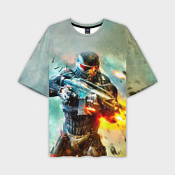 Мужская футболка оверсайз CRYSIS