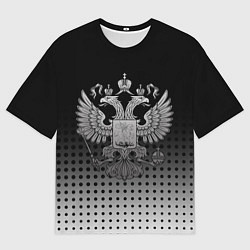 Футболка оверсайз мужская Герб, цвет: 3D-принт