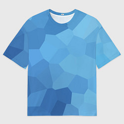 Футболка оверсайз мужская Пикси кристаллы, цвет: 3D-принт