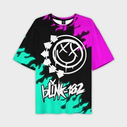 Мужская футболка оверсайз Blink-182 5