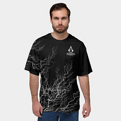Футболка оверсайз мужская Assassins Creed, цвет: 3D-принт — фото 2