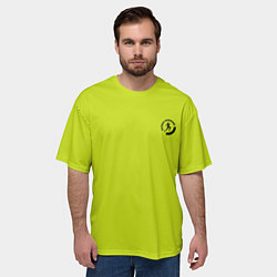 Футболка оверсайз мужская Беганутые, цвет: 3D-принт — фото 2