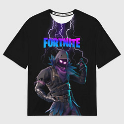Футболка оверсайз мужская Raven Fortnite, цвет: 3D-принт