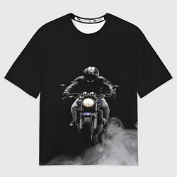 Футболка оверсайз мужская МОТОЦИКЛЫ, цвет: 3D-принт