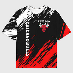 Футболка оверсайз мужская CHICAGO BULLS, цвет: 3D-принт